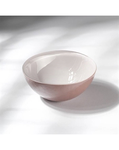 Салатник «Мокко. Капучино», d=9 см, стекло, бежевый, коричневый Akcam