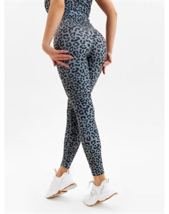 Легинсы спортивные женские, чёрные, размер 44 Minaku