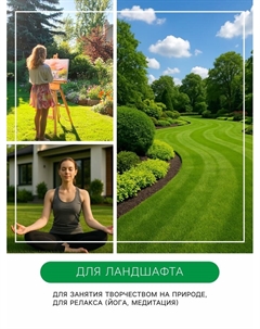 Газонная травосмесь «Низкорослая», 1 кг Гринкипер