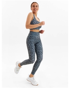 Топ леопардовый женский, чёрный, размер 44 Minaku