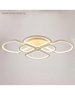 Люстра с ПДУ 671125/6 LED 216Вт диммер 3 режима 3000-6000К белый 93х69х11 см Bayerlux