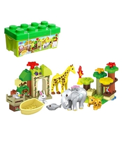 Конструктор «Забавный зоопарк», 47 деталей Stapaw