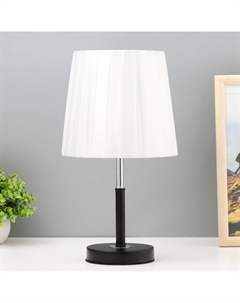 Настольная лампа «Фиона» Е27 40 Вт черно-белый 19×19×36 см Risalux