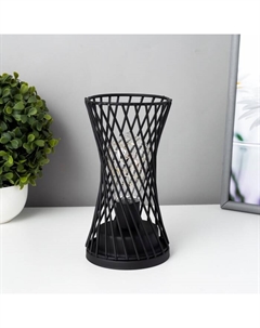 Ночник "Джеро" LED от батареек 3хАА черный 10х10х18,5 см Risalux