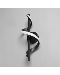 Бра «Завиток»LED 3000К черный 40×12×12 см Bayerlux