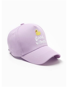 Кепка детская Good vibes, размер 52-54, сиреневая Kaftan