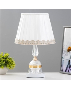 Настольная лампа «Мира» Е27 40 Вт белый 25×25×41 см Risalux