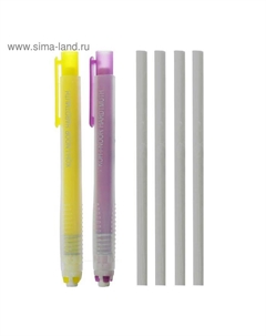 Набор : 2 ластика с держателем 9736 (2474731) + 4 ластика 9737 (2474732) Koh-i-noor