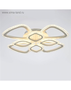 Люстра с ПДУ 71101/8WT LED 160 Вт 3000-6000К диммер белый 65×65×10 см Bayerlux