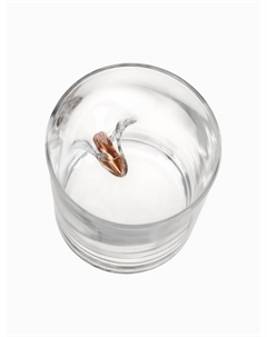 Стакан непробиваемый с пулей «Сухопутные войска», для виски, 250 мл Сима-ленд