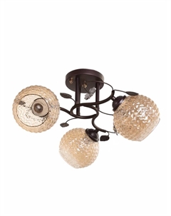 Люстра Арти 3хE27 40Вт венге 40х35х16 см нов Bayerlux