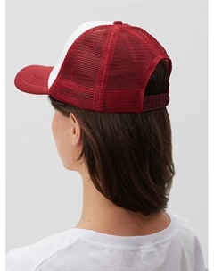 Бейсболка с сеткой, красная, размер 56-58 Minaku