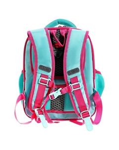 Рюкзак каркасный 35х27х13 см, Junior 14L Yummy Panda, + брелок, для девочки Devente