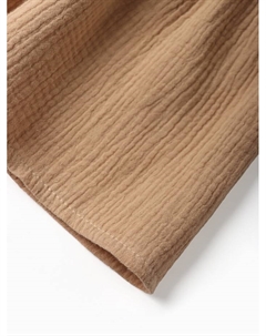 Платье для девочки «. Муслин», рост 74-80 см, бежевое Крошка я