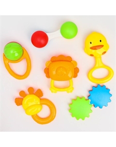 Набор погремушек «Счастливый малыш», 6 шт Крошка я