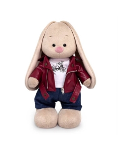 Мягкая игрушка « в косухе и джинсах», 32 см Зайка ми