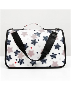 Сумка - переноска для животных «Звёзды», размер L, 53×21×29 см Пижон