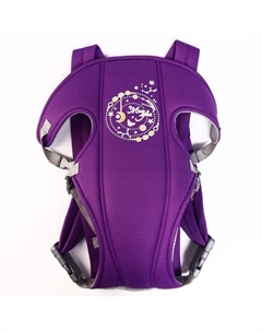 Рюкзак-кенгуру для малыша «Луна», от 3 до 10 кг, цвет фиолетовый Крошка я