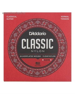 Струны для классической гитары нейлоновые Student Normal D'addario