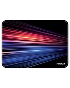 Коврик для мыши Fusion GMP-14, игровой, 350х250х3 мм, чёрный