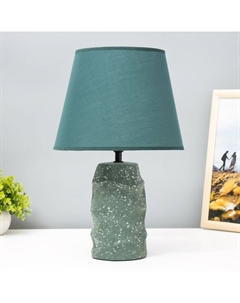 Настольная лампа "Глинка" Е14 40Вт зеленый 25х25х38,5см Risalux