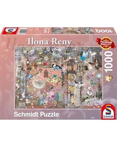 Пазл «И. Рени. Розовая красавица», 1000 элементов Schmidt