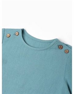 Футболка детская, рост 80-86 см, голубая Minaku