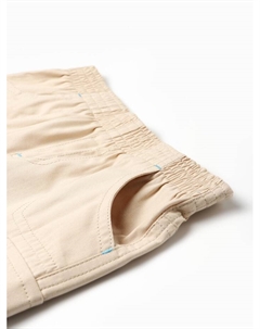 Шорты, рост 86-92 см, бежевые Крошка я