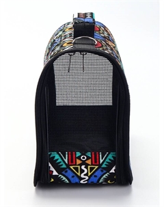 Сумка - переноска для животных "Иллюзия", размер M, 40 х 21 х 27 см Пижон