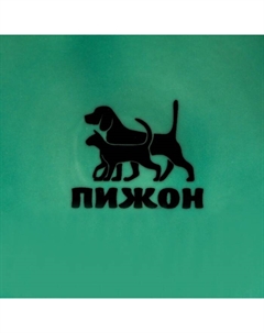 Миска керамическая «Важный пес» 250 мл - 11.5×11.5×5 см, зелёная Пижон