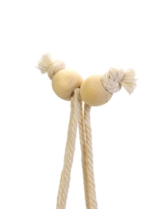 Кашпо - макраме «Улла», 7×7×7 см, текстиль, подвесное, бежевое Take it easy