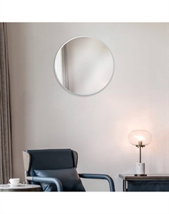 Зеркало интерьерное настенное «», круглое, c окантовкой, d=70 см, матовый Рубин