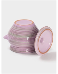 Горшочек для запекания «Лаванда», 500 мл, 10×10.5 см, сиреневый Борисовская керамика