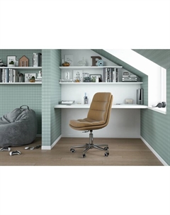 Кресло компьютерное офисное Chairrman Home 115, ткань/пластик, цвет бежевый Chairman