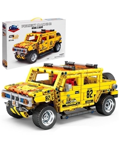 Конструктор инерционный «Внедорожник», коллекционная модель, 642 детали Gao bo le