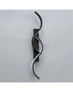 Бра «Сейша» LED 13 Вт 6000К чёрный 60×8 см Bayerlux