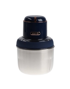 Измельчитель DEERMA DEM-JR08, металл, 250 Вт, 1.2 л, 2 скорости, сине-серебристый Deerma