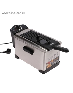 Фритюрница Centek CT-1431, 1800 Вт, 3.5 л, серебристая