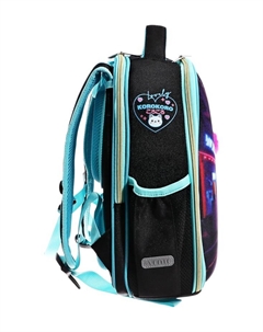 Рюкзак каркасный 35×27×13 см, Junior 14L Korokoro, + брелок, для девочки Devente