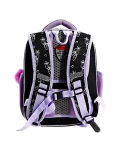 Рюкзак каркасный 35×27×13 см, Junior 14L Ballet Academy, + брелок, для девочки Devente