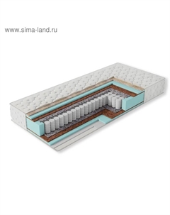 Матрас «Эко 15 Зима-Лето», размер 70×190 см, высота 20 см, жаккард Релакс