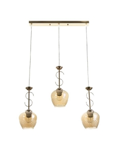 Светильник Sara 3×40 Вт Е27 золото 59×13×65(32)см Экономсвет