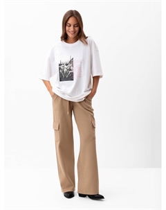 Футболка женская Girl's rules, размер 50, белая Mist