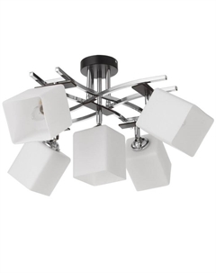 Люстра 6591180/5 E27 40 Вт серебро 60×60×24 см Bayerlux