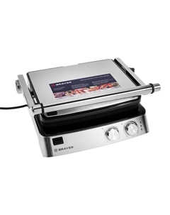 Электрогриль BRAYER BR2007, 2000 Вт, антипригарное покрытие, 29*23 см Brayer