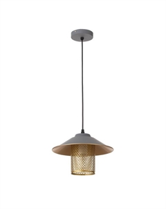 Светильник «Туаз» Е27 40 Вт серый 25×25×13 см Bayerlux