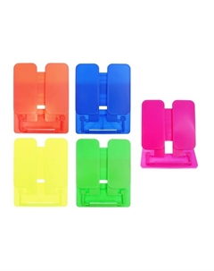 Подставка для книг и учебников,, пластик, яркий, МИКС Calligrata