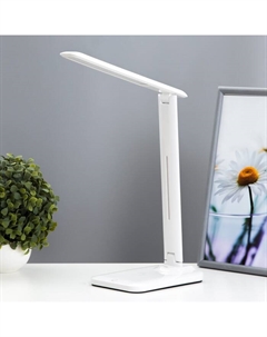 Настольная лампа «Лайт» LED 6 Вт 3000-6000К USB АКБ белый 12×17×33 см Risalux