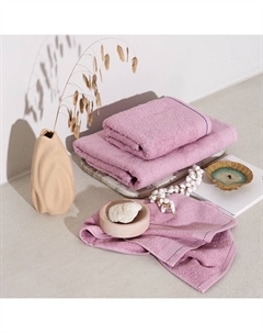Полотенце махровое Plain, 50×90 см, хлопок 100%, пыльная роза Lovelife