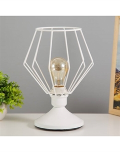 Настольная лампа «Шерен» 1×40 Вт Е27 белый Risalux